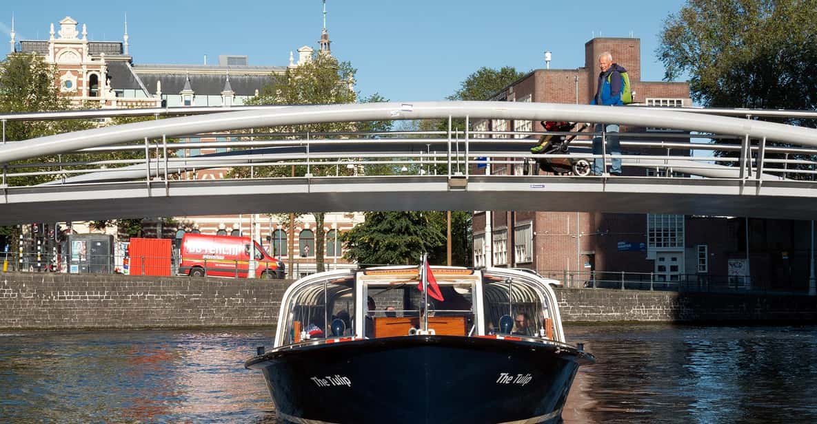 Afbeelding 11 van Amsterdam: luxe rondvaart van 75 minuten met commentaar