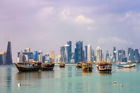 Doha: Traditionele Dhow Boot Met ophaalservice en drop van