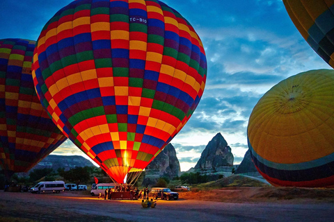 Göreme: lot balonem w nieziemskim krajobrazie Kapadocji