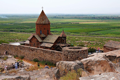 Must Go : Khor Virap, Azat, and Garni Temple Evening Tour Without Guide