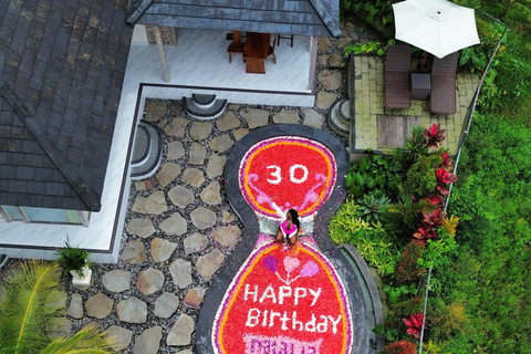 Wanderlust birthday photo and video with drone and Editing Photo and video with drone (Without Flower Pool & Pool)