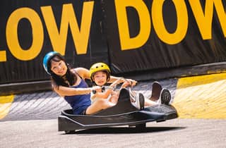 Singapur: Tickets für die Skyline Luge Sentosa & 4D AdventureLand