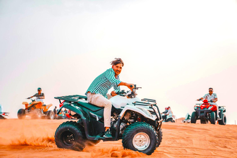 Abu Dhabi: Quad Bike ATV Safari, Camel Ride and Sandboarding