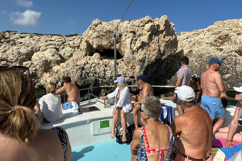 Ayia Napa: Blue Lagoon &amp; Turtle Cruise with Optional Lunch