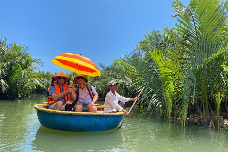 Hoi An: Vespa Tour with Basket Boat Ride and Lunch