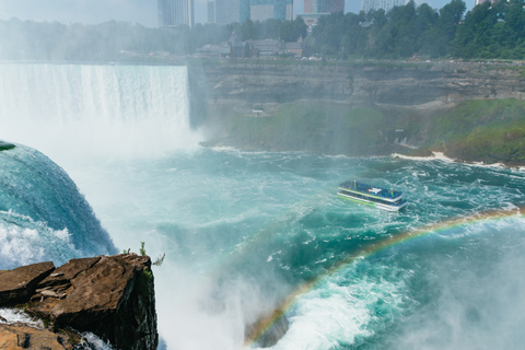 Cataratas do Niágara: Caverna dos Ventos, Passeio de Barco, &amp; Passeio de TrolleyCataratas do Niágara: Tour guiado com barco, caverna e carrinho e guia