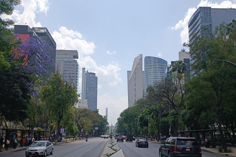 Biking tour: From Chapultepec to Downtown