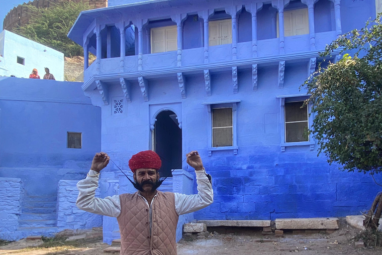 Jodhpur: Forte de Mehrangarh e tour guiado na cidade azul