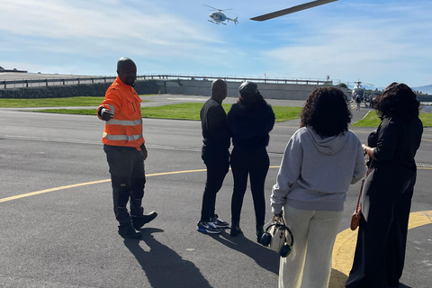 Le Cap : visite en hélicoptère (prise en charge à l&#039;hôtel)