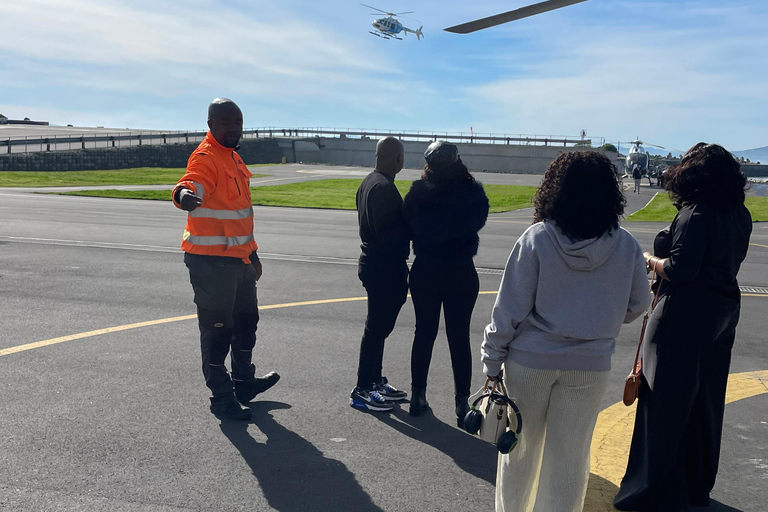 Le Cap : visite en hélicoptère (prise en charge à l&#039;hôtel)