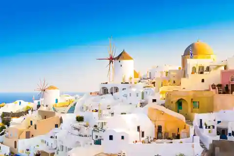 Crète : Excursion d'une journée à Santorin en bateau avec visite de Oia et Fira