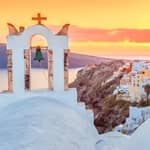 Santorini: tour tradizionale in autobus con tramonto a Oia