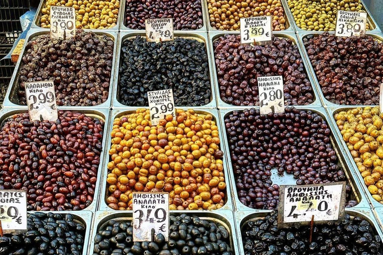 Ancient to Modern Athens Markets With Traditional Treats