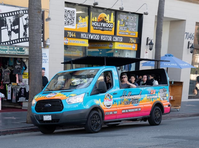 Los Angeles : Les maisons des célébrités et la visite en bus à ciel ouvert de Hollywood