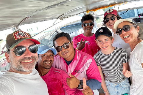 Phi Phi en Bamboe Eilanden Speedboottocht met Vinnen