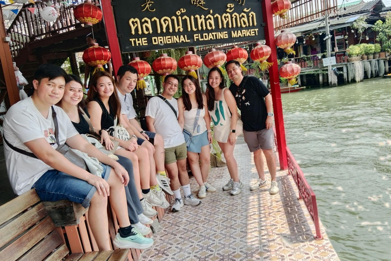 Bangkok: Floating Market & Maeklong Railway Market Private