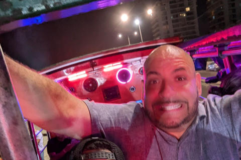 Cartagena: Chiva Party Bus, Dinner, Dance Lesson, & Club
