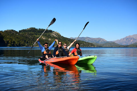 Double kayak adventure on Lake Moreno – Bariloche