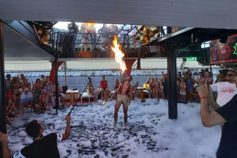 Safari nocturne et excursion en bateau à Alanya avec dîner en bord de mer