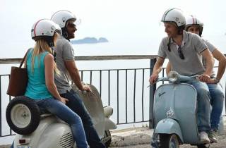 Positano: Ganztägige private Vespa Tour an der Amalfiküste