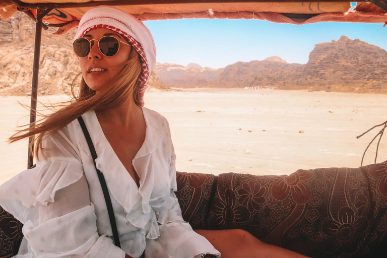 Wadi Rum : FULL DAY JEEP & OVERNIGHT Real beduin experience Overnight in Bubble Camp + Full day jeep tour
