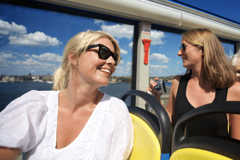 Stockholm: 24 hour Hop On-Hop Off Bus Tour