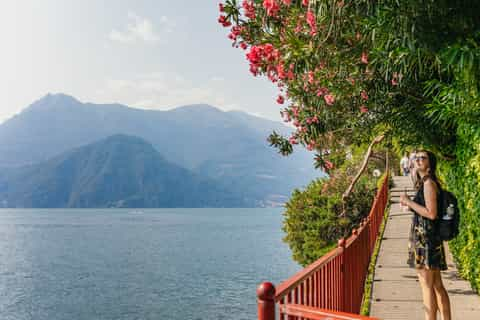 From Milan: Lake Como & Bellagio by Bus & Private Boat Tour