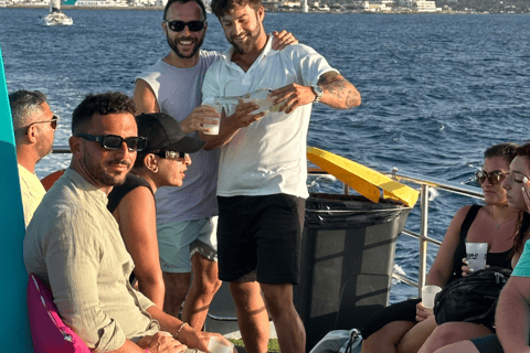 Ibiza: Formentera Cruise with Paella, Open Bar & Swim Stop