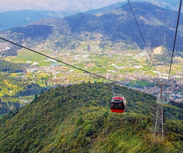 Kathmandu: Chandragiri Cable Car Ride and Cooking Class