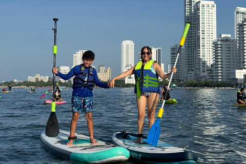 Cartagena: Paddle rental on the beach weekend