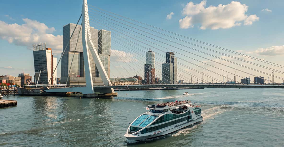 Impressie van Rotterdam: hoogtepunten van de stad en boottocht in de haven