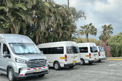 Privé transfer San José van/naar Puerto Viejo &amp; Manzanillo