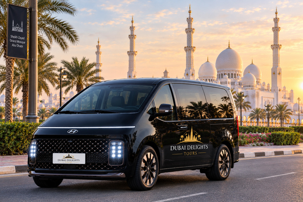 Dubái/Abu Dabi: servicio de chófer privado (de 5 a 12 horas)