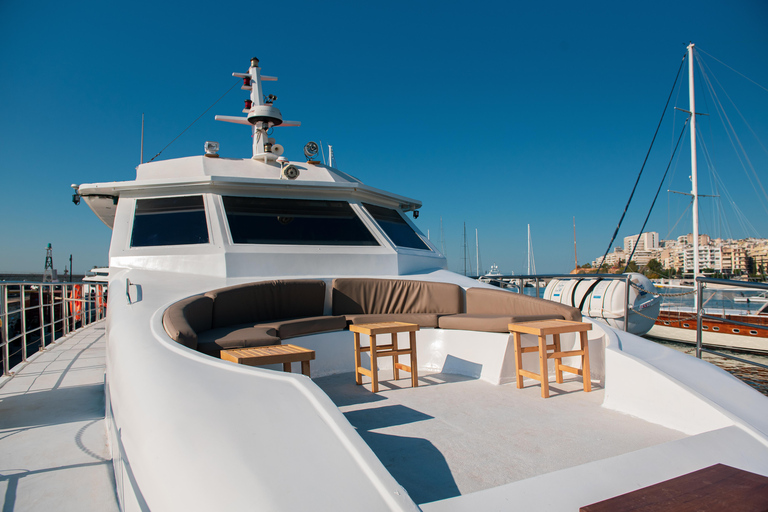 Athens: Aegina Island Cruise with Swim Stop and Lunch Cruise Without Pickup