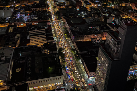 Night tour of CDMX with optional Torre Latino Night tour of CDMX with optional Torre Latino.