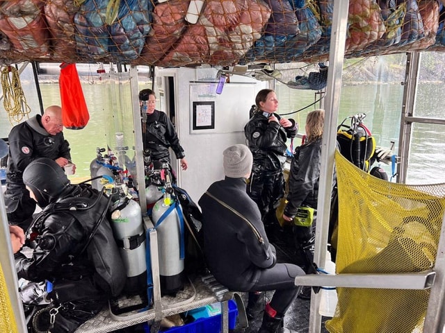 Vancouver: Scuba Dive Boat Charter