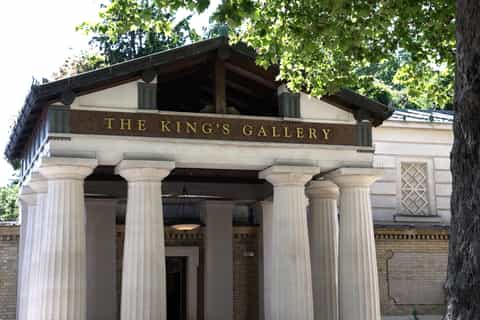 The King's Gallery Entrance Ticket beside Buckingham Palace