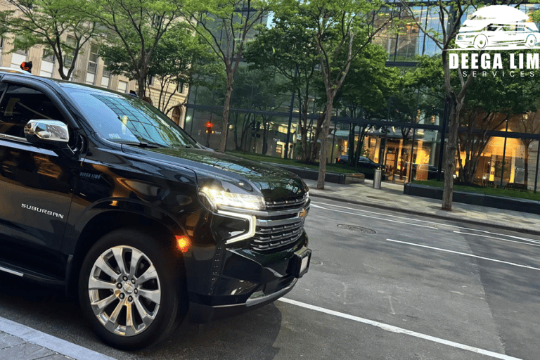 Servizio di auto limousine dall&#039;aeroporto di Logan allo stadio Gillette - Deega