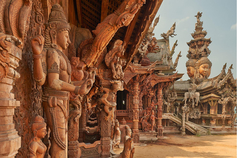 Pattaya: Sanctuary of Truth Inträde med guidad tur