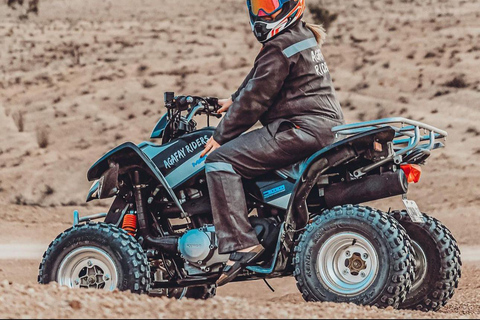 Marrakech: Excursão ao deserto de Agafay com quadriciclo, passeio de camelo e jantar