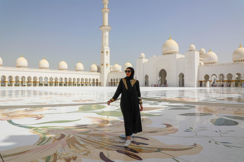 Explore Abu Dhabi: 2-Day Cultural Journey from DubaiShared Tour in Spanish