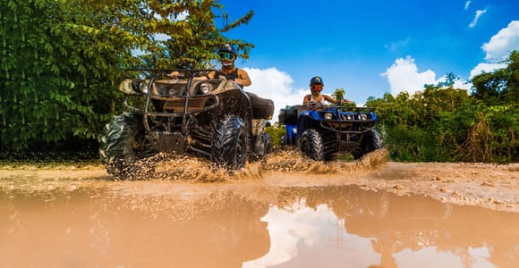 Cancun: Super Combo with ATV, Ziplines, Cenote & Snorkeling