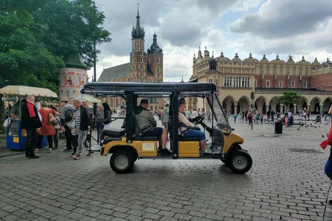 Kraków: Wycieczka po mieście wózkiem golfowym
