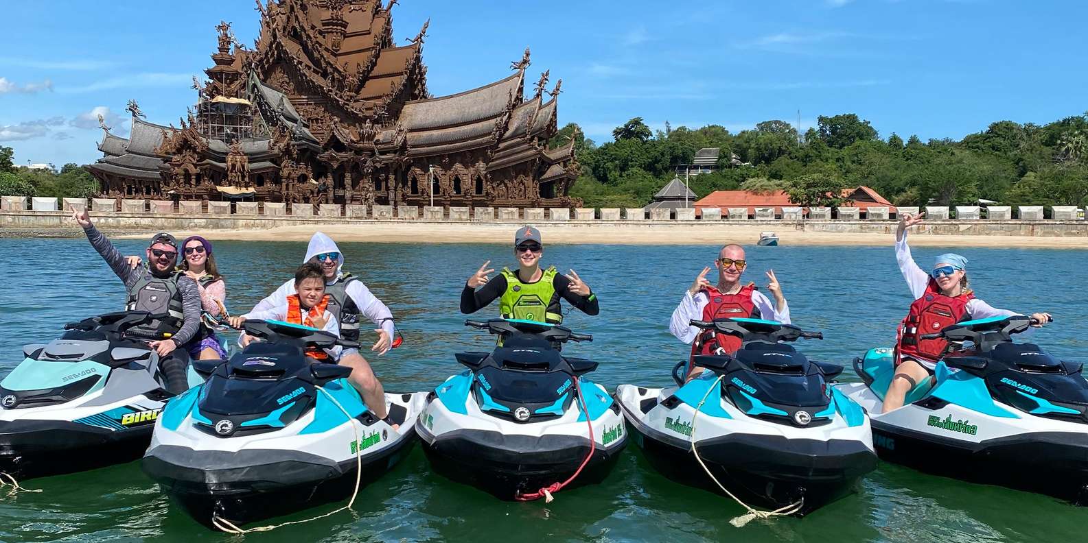 TSA タイランドによるパタヤ ジェット スキー アイランド ホッピング