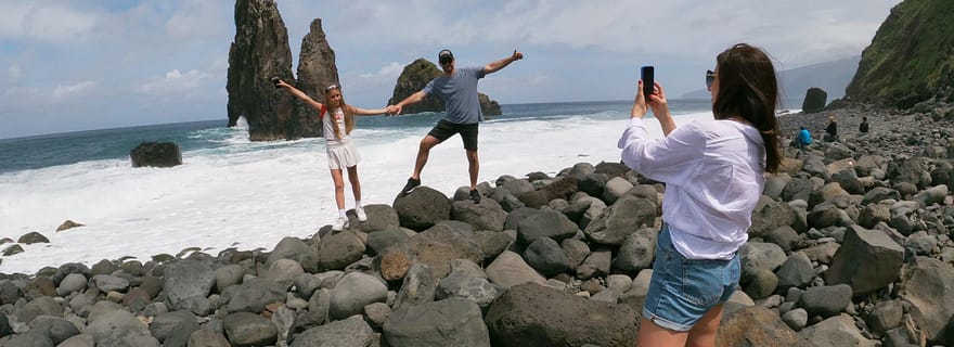 Visite privée des piscines naturelles et des cascades de Porto Moniz