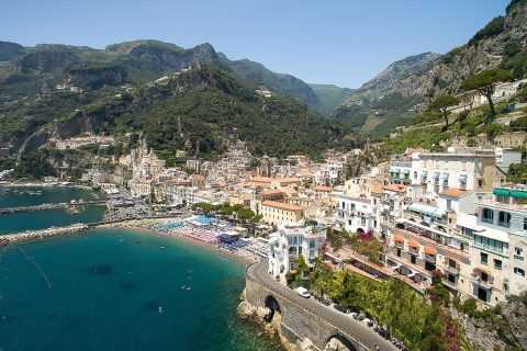 Full-Day Private Boat Tour: Positano and Amalfi Coast Full-Day Positano and Amalfi Coast Tour by Open Deck Boat