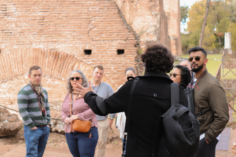 Rom: Colosseum Colosseum, Forum Romanum och Palatinerberget Guidad tur