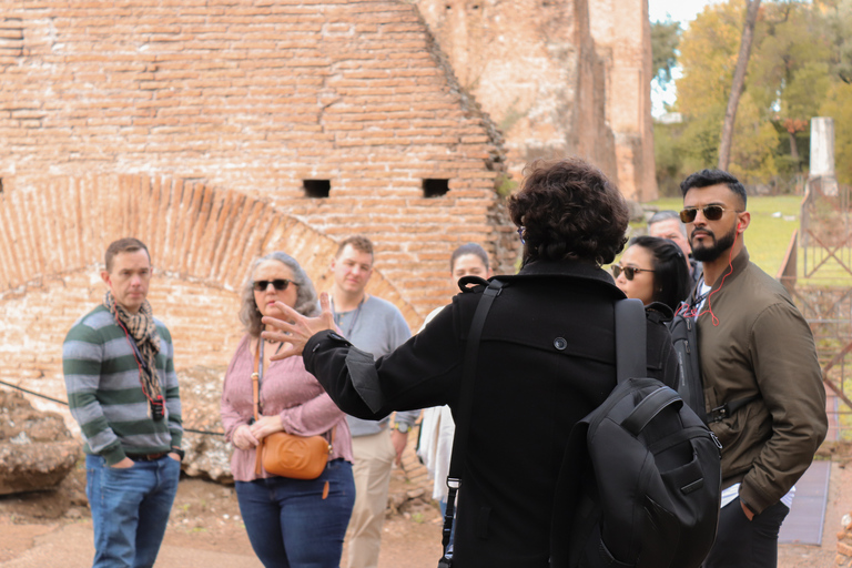 Rom: Colosseum Colosseum, Forum Romanum och Palatinerberget Guidad tur