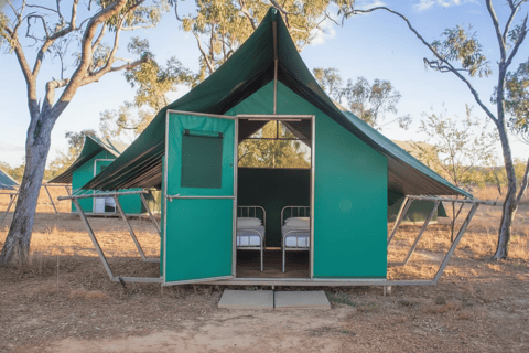 From Darwin: 3-Day Kakadu & Litchfield 4WD Camping Tour Bush Single Swag (sleeps 1)