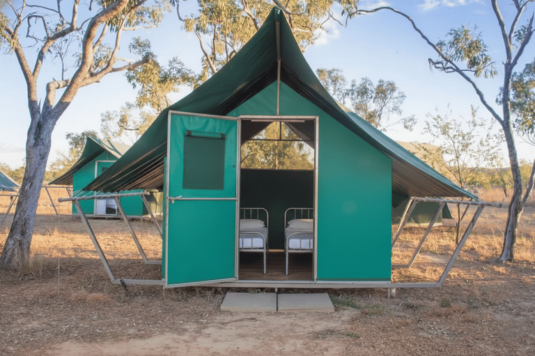 From Darwin: 3-Day Kakadu & Litchfield 4WD Camping Tour Bush Single Swag (sleeps 1)